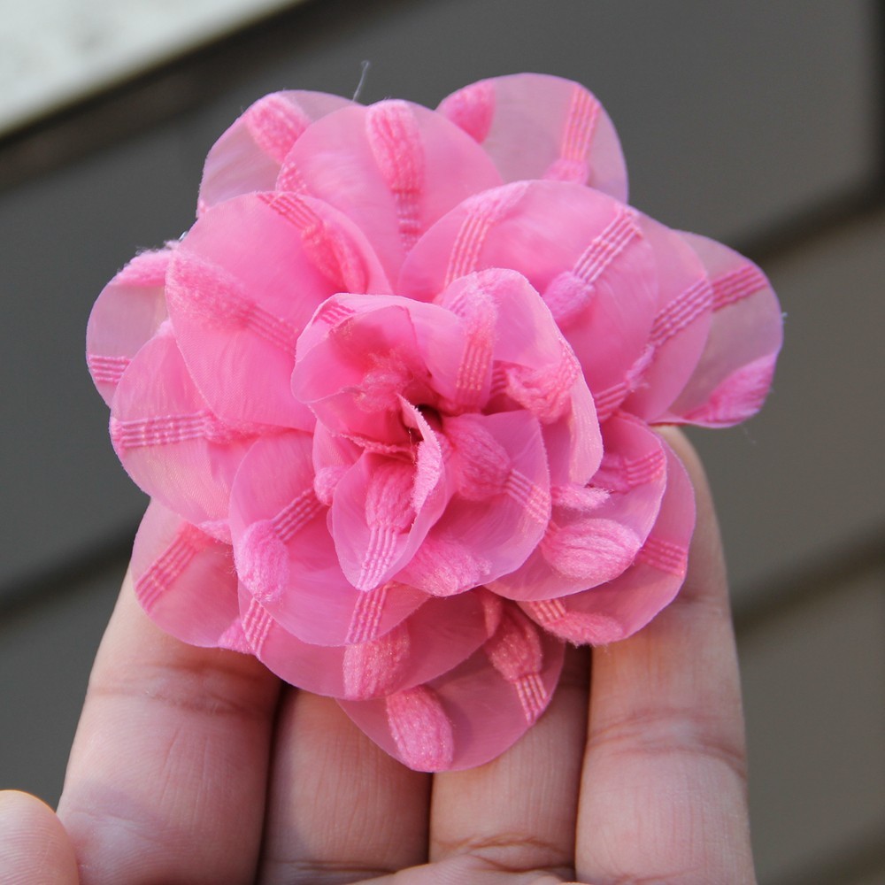 7cm Artificial Flower Silk Carnation Fake Flowers Head For Home Wedding Decorate
