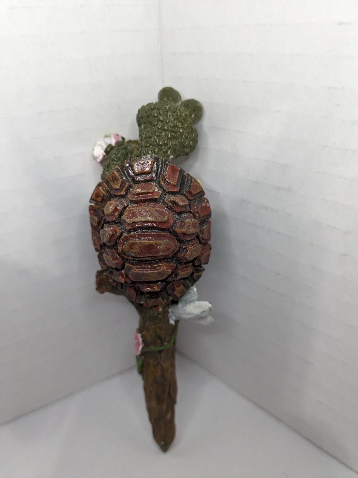 Cute Turtle Flower Plant Pick For A Potted Plant
