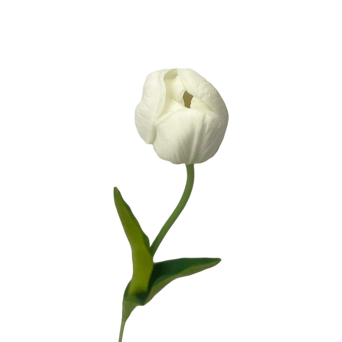 36 Pc Artificial Foam 15” Real Touch White Tulip Flower Faux Flower Silk Floral