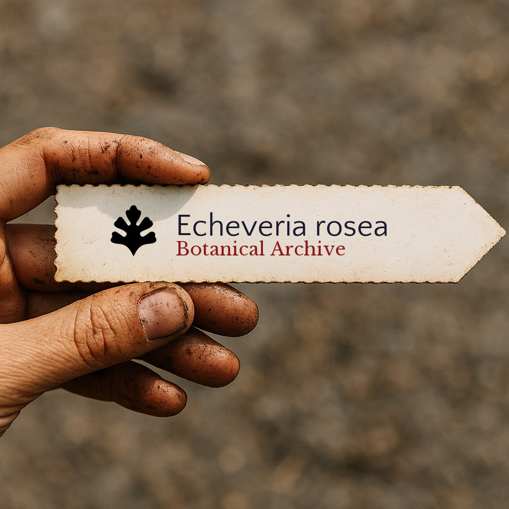 Echeveria rosea SEEDS – Echeveria | Painted lady