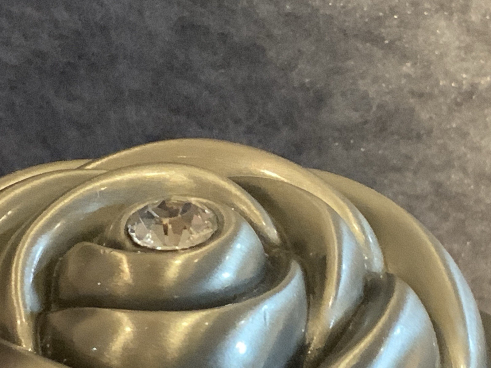 DYstyle Preserved Red Rose in Brushed Metal Gift Box