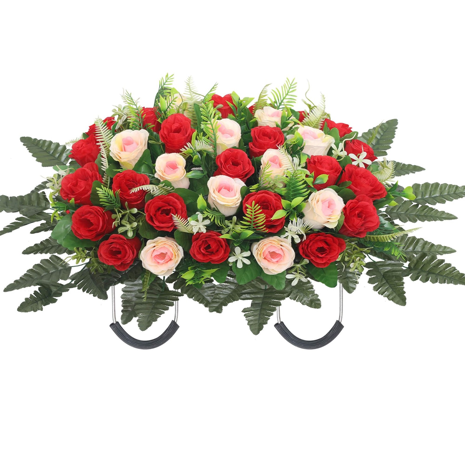 Artificial Cemetery Flower Saddles Cemetery Flowers for Grave Memorial Grave …