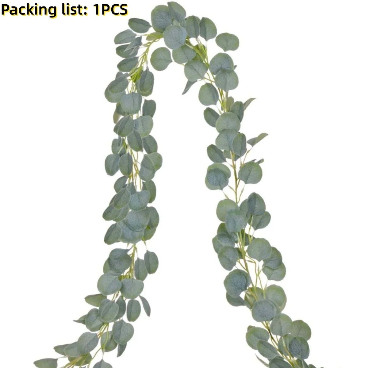180cm Artificial Eucalyptus Ivy Garland Money Tree Vine Green Home Decor