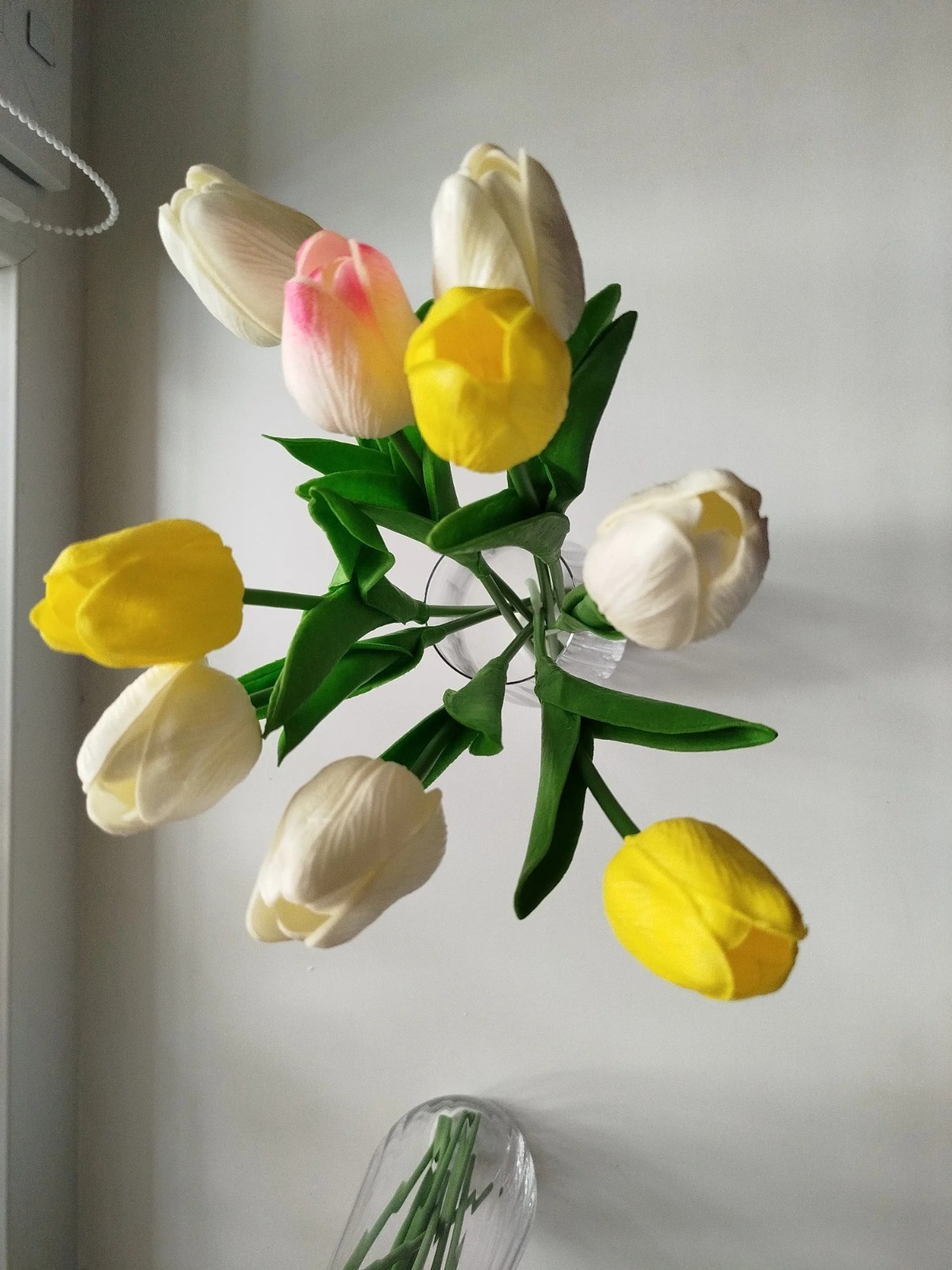 3/5PCS Real Touch Tulip Bouquet Artificial Flowers Wedding Home Decor Gift