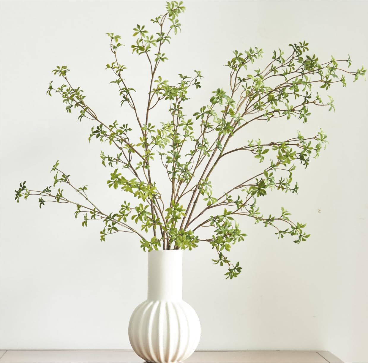 3 Pack 47 Inch Real Touch Faux Enkianthus Tall Branches | Realistic Long Stems A