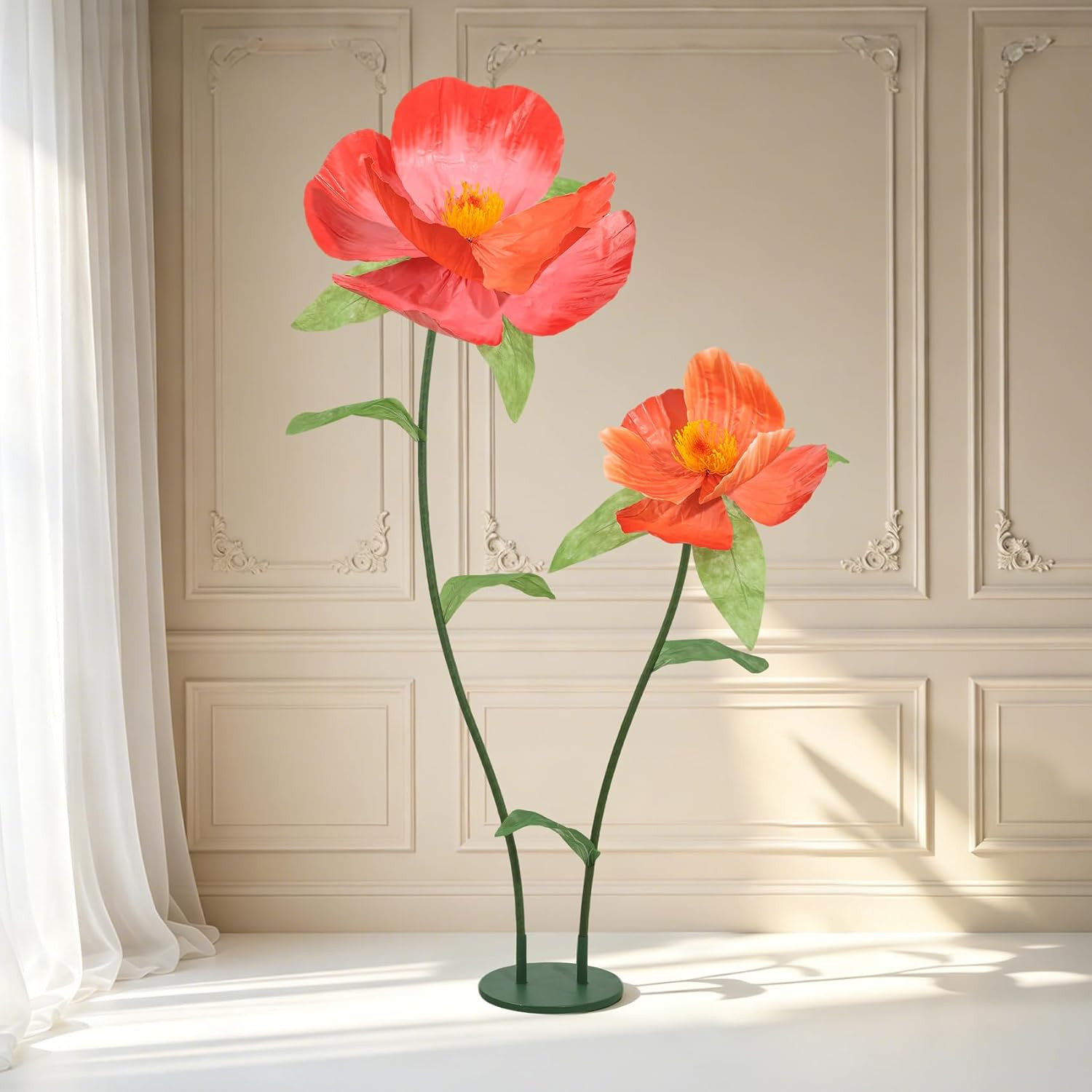 Giant Paper Flowers for Wall Decor – 69 Inch Large Crepe Paper Artificial Flower