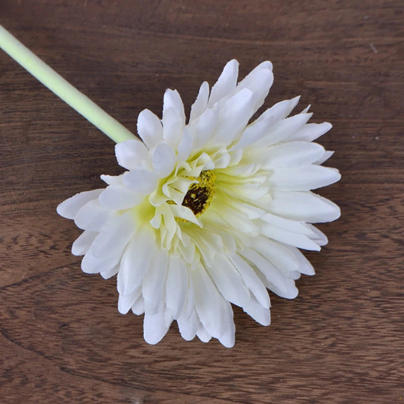 New 2/5pcs Artificial Flower 10cm Silk Daisy Coreopsis Gerbera Fake Flower Decor