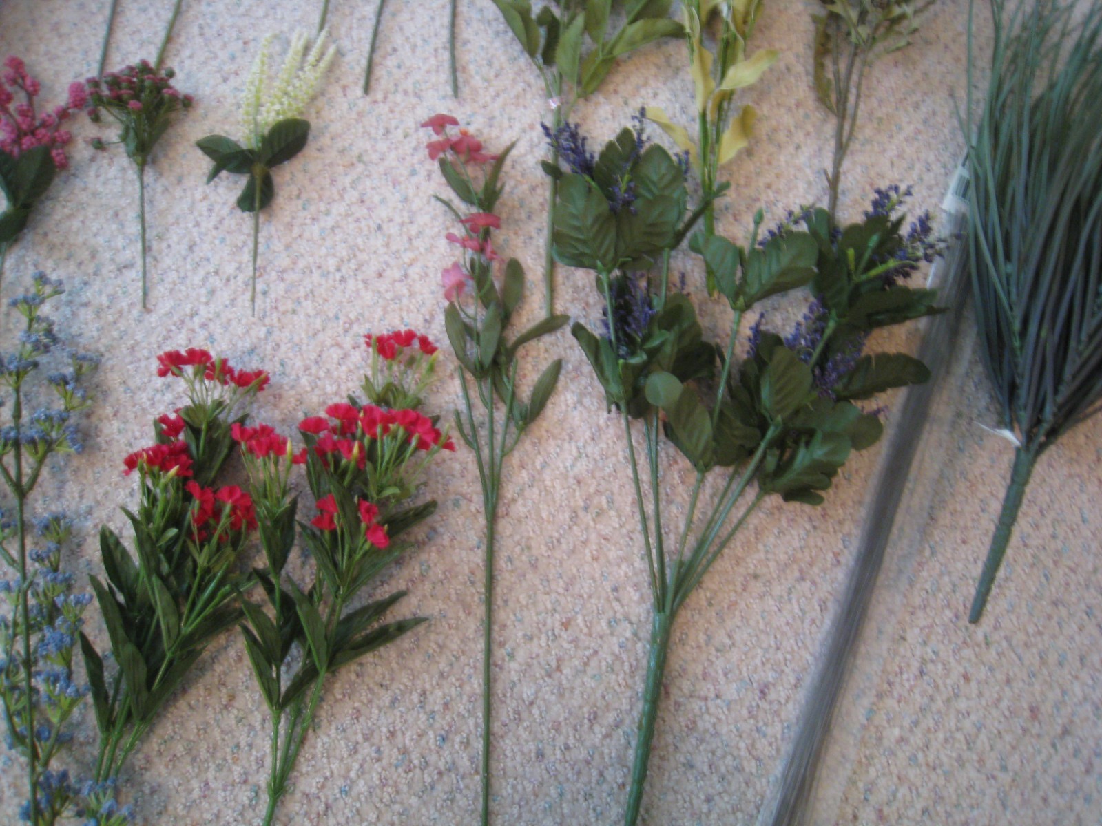 Vtg Floral Stems and Pics Lot of 35 Some Unique Most new