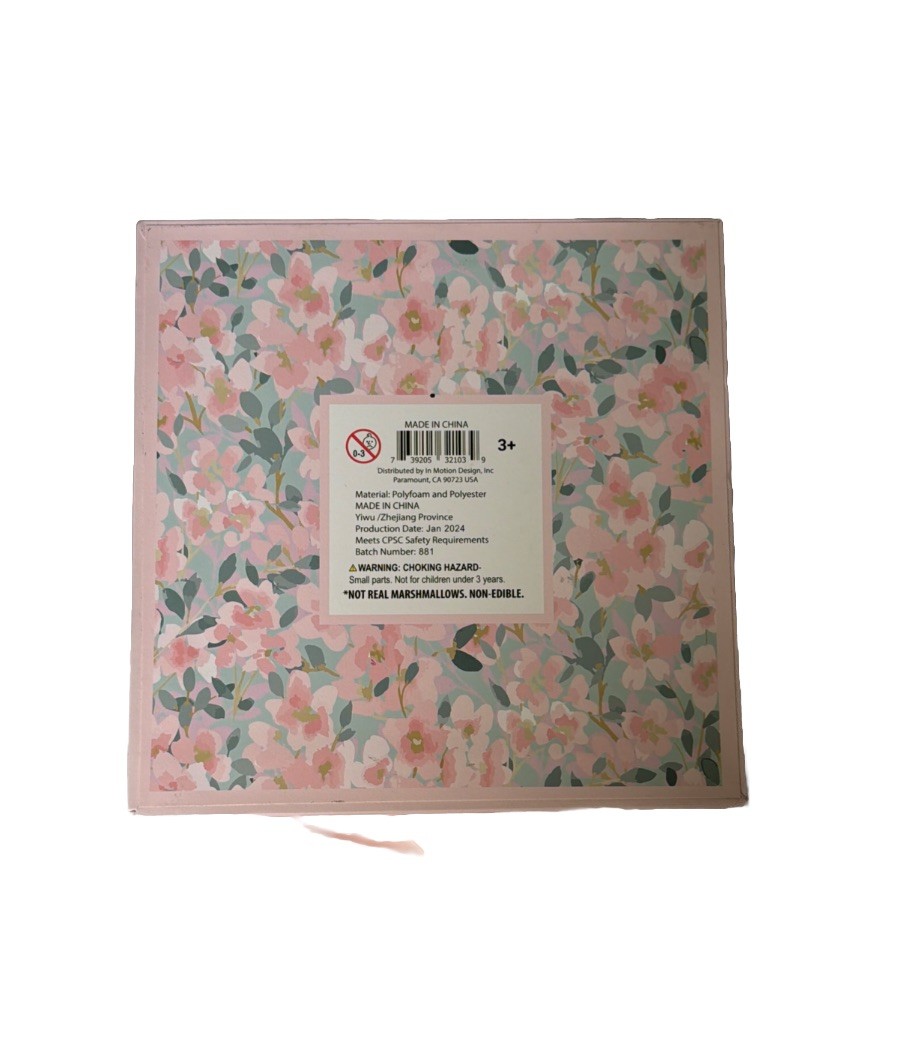 Sakura Pink Rose Flower Teddy Bear – Gift Box (25cm) Mother s Day & Birthday