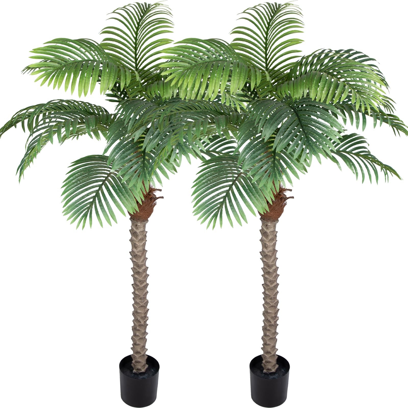 Artificial Phoenix Palm Tree 6ft Tall for Indoor/Outdoor Home Decor