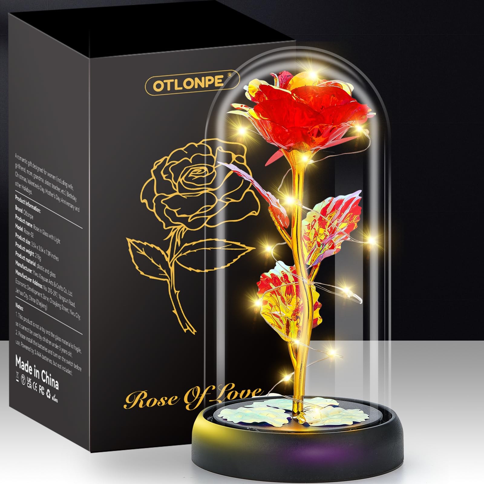 Otlonpe Mothers Day Flowers Gifts for Mom from Daughter Son, Preserved Foreve…