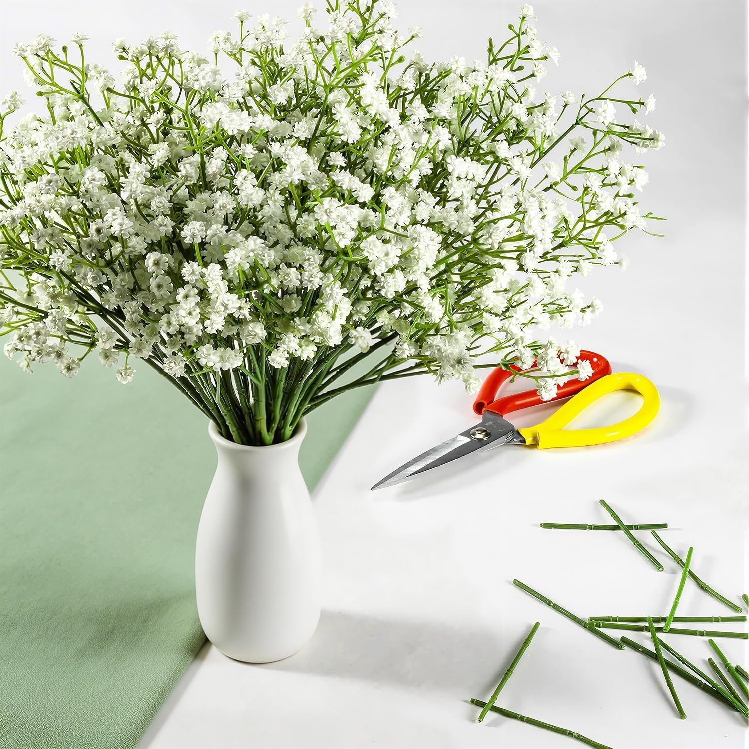 Bulk Artificial Babys Breath Flowers – Wedding Home Decor