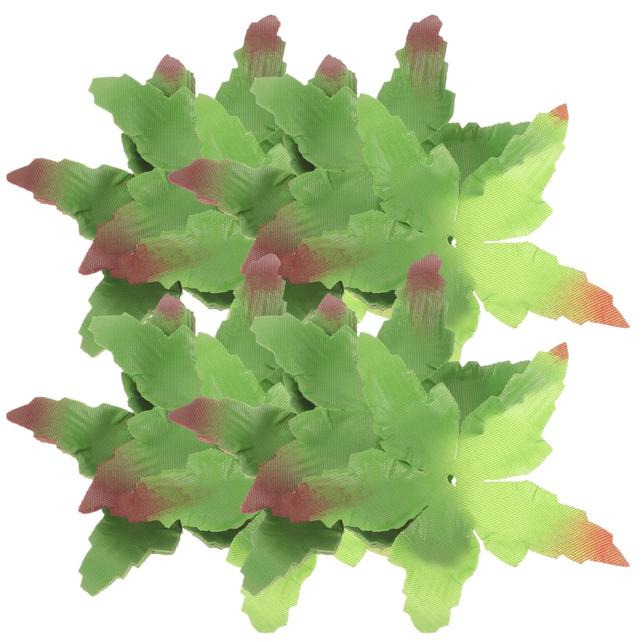50 Pcs Fabric Sepals Petals Artificial Flower Sepals for DIY Calyxes for Flow…