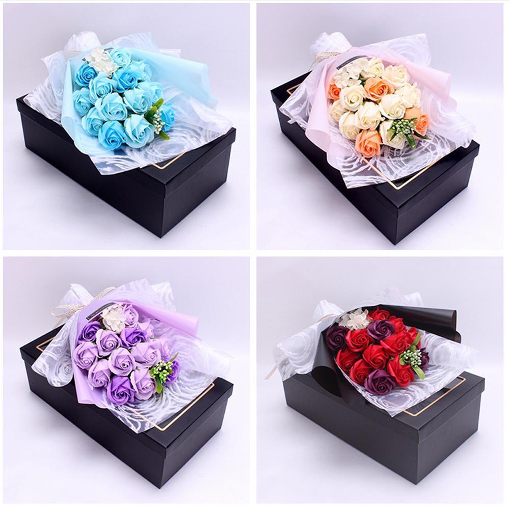 Soap Bouquet Realistic Floral Soap Flower Gift Bouquet Valentine’s Day