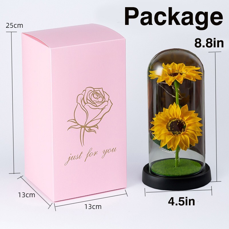 Sunflower LED Light gifts ornament decoration landscape night light Holiday gift