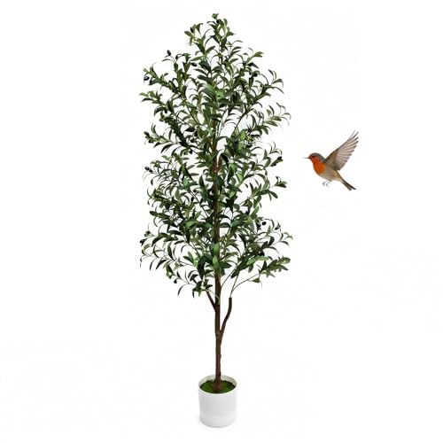 Olive Tree Olive Trees Artificial Indoor 6FT Faux Olive Tree with