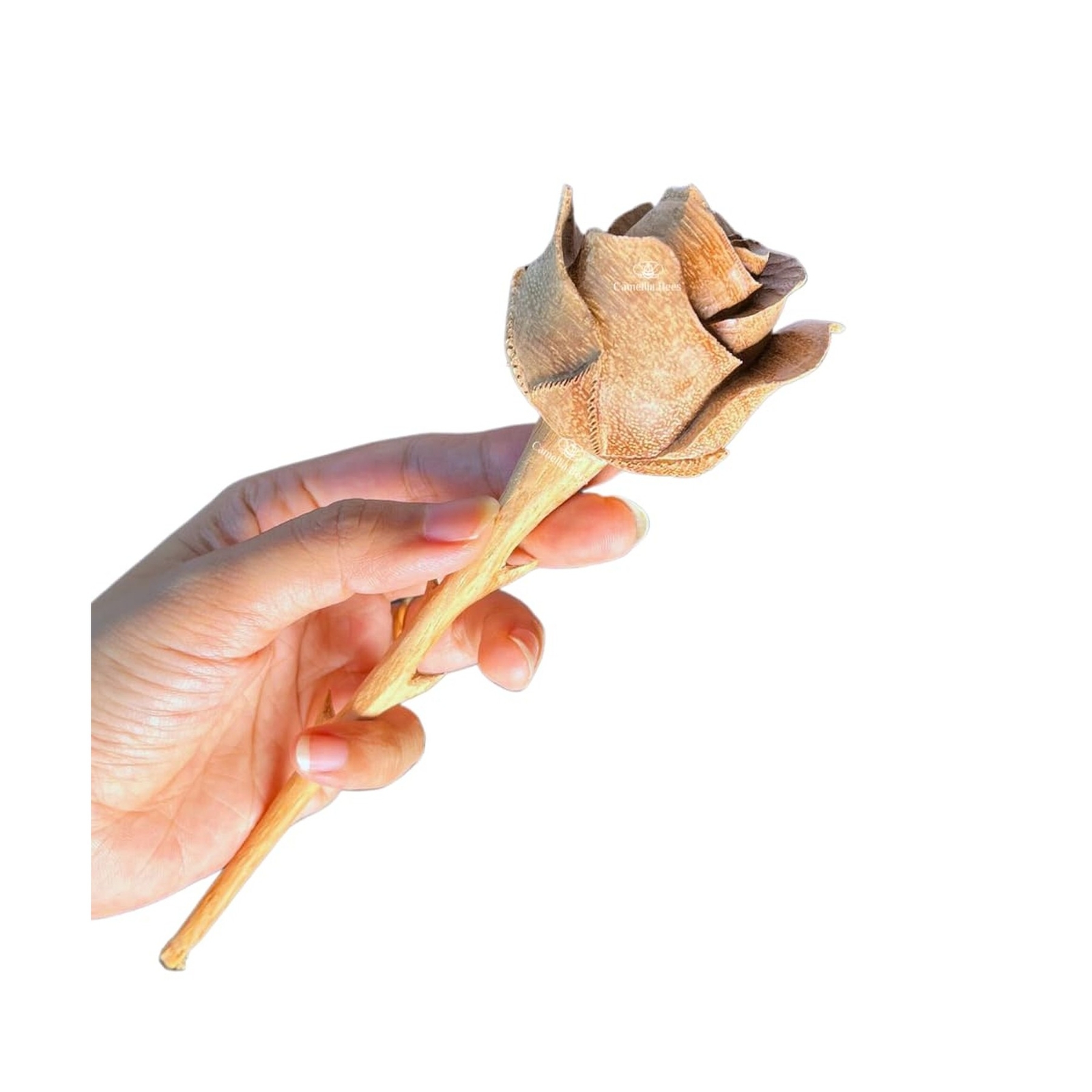 Wooden Rose, Wood Anniversary Flower Gift for Valentines, Mothers Day, 5th We…