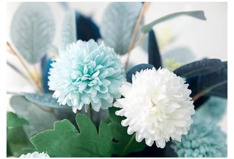 LADADA Artificial Flowers with Vases Artificial Hydrangea Flower Arrangements