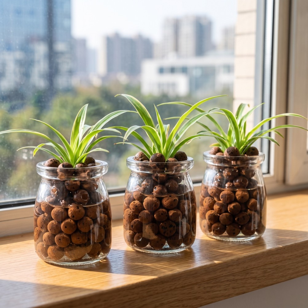 1 Bag Hydroponic Clay Pebbles – Indoor Plant Clay Balls for Water Propagation