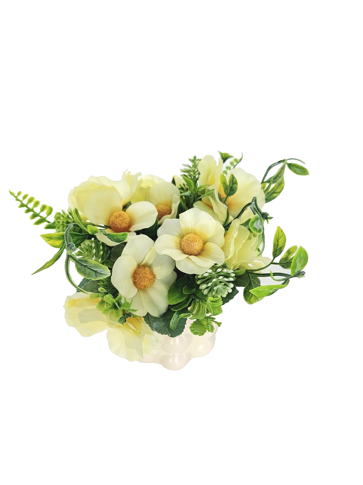 Artificial faux potted flowers plants home kitchen wedding occasion decorations