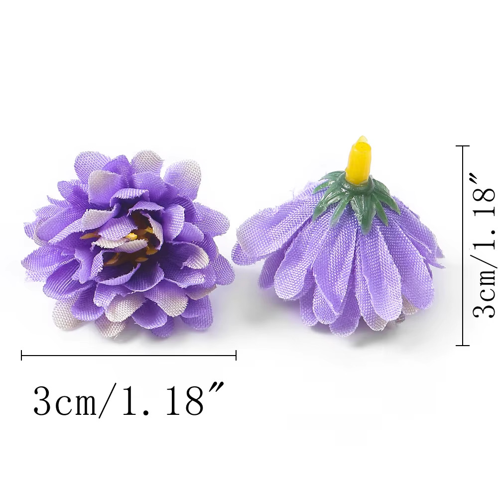10/20/50pcs Artificial Rose Mini Silk Flower Heads Flower Home / Hotel Decor NEW