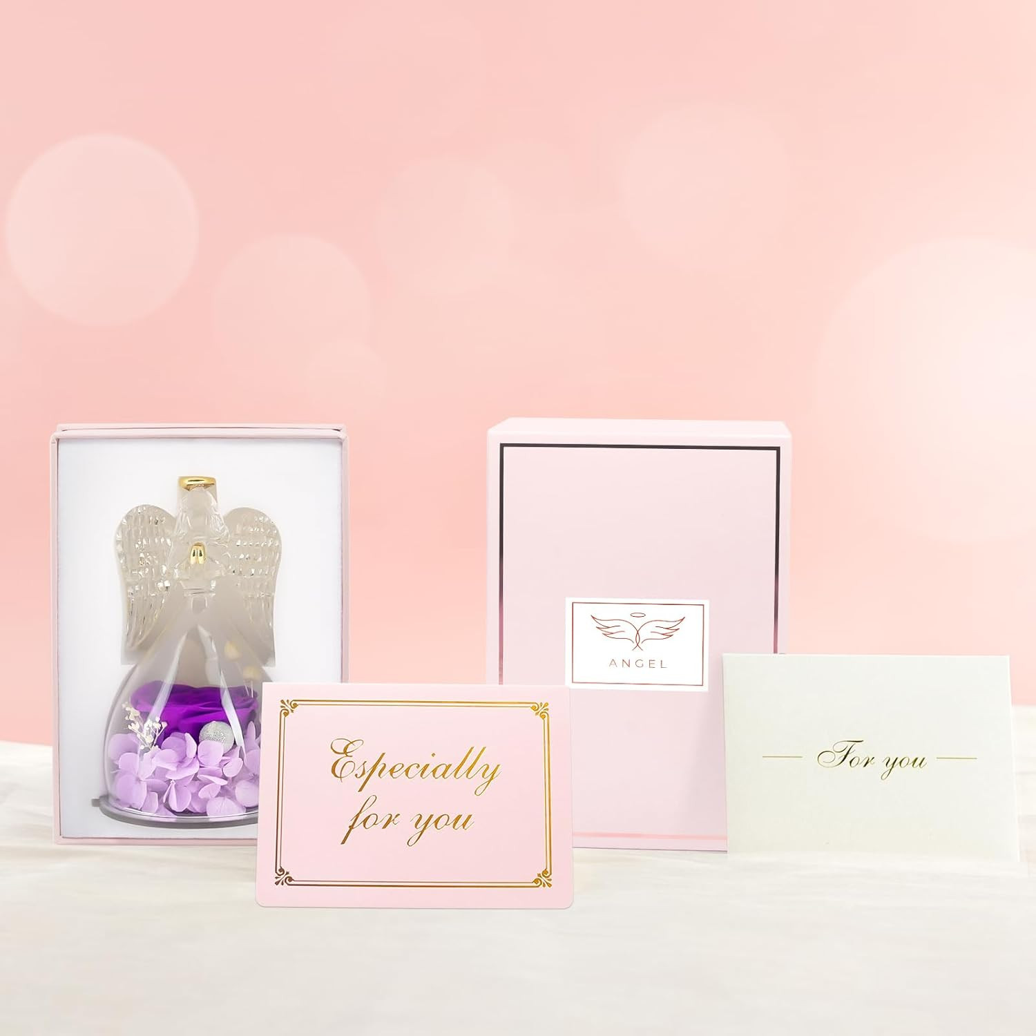 Gifts for Mom Birthday Gifts for Women, Mothers Day Preserved Real Roses in Glas