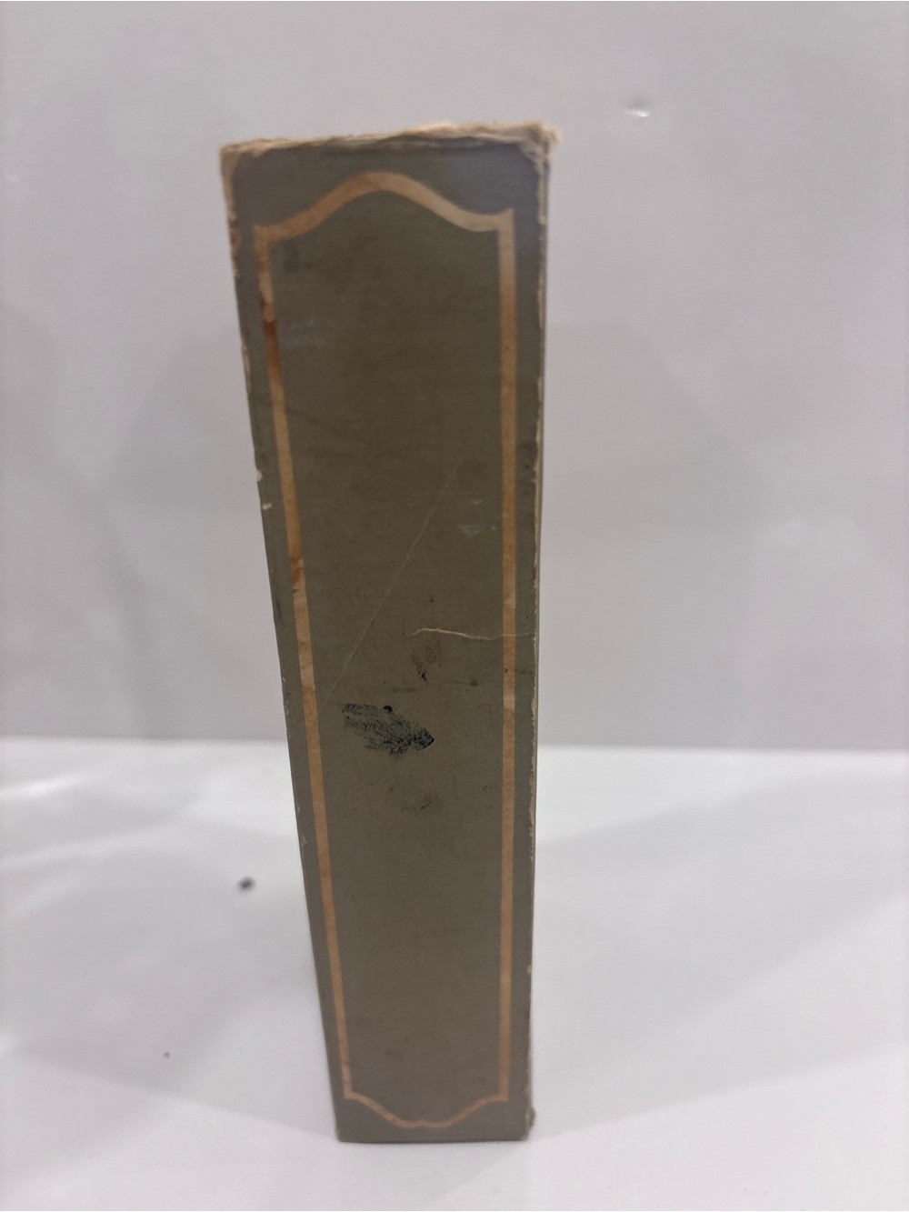Vintage Cinderella leather cream blue shoe polish complete box bottle dauber