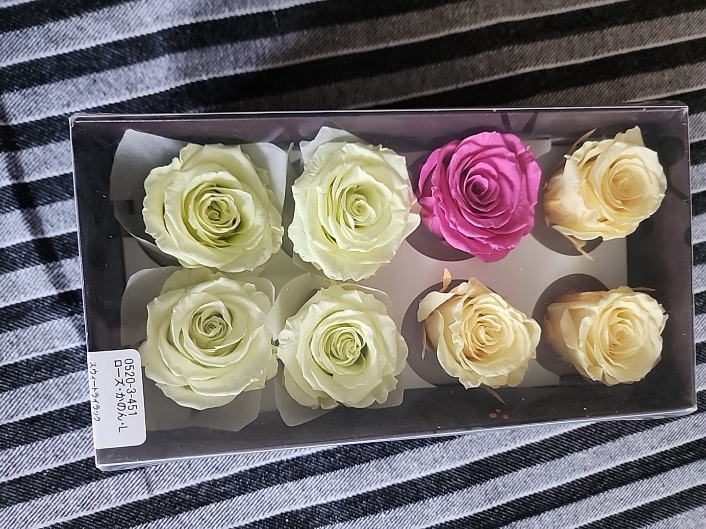Preserved Rose in a Box Real Rose Flower for Birthday Gifts