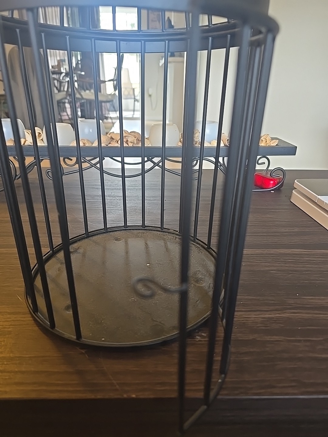 Round Birdcages Vintage Iron Bird Cage Deco