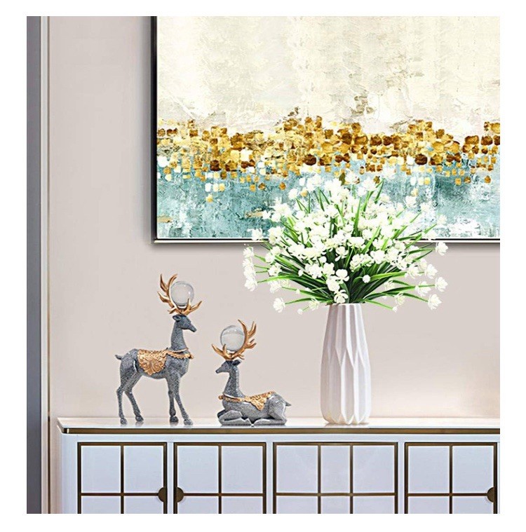 10 Bundles Artificial Flowers