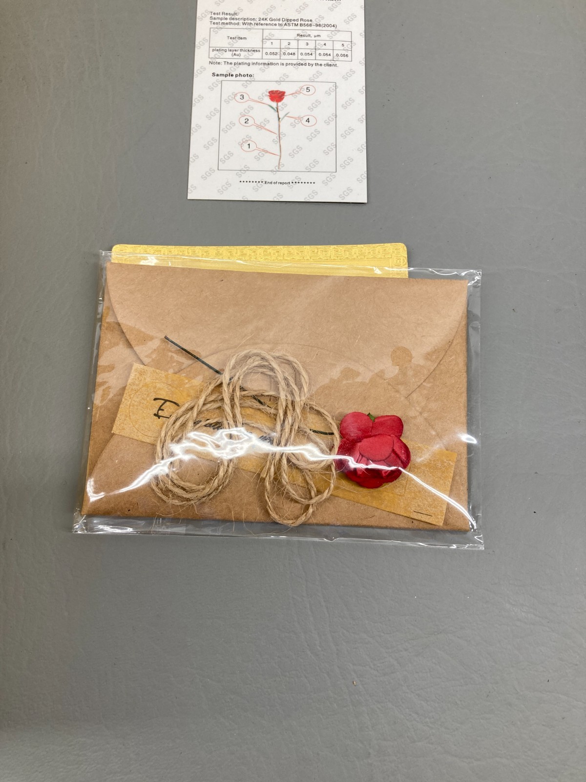 24K Gold Real Rose Dipped in 24K Gold and Lacquer Red Rose Preserved Rose New