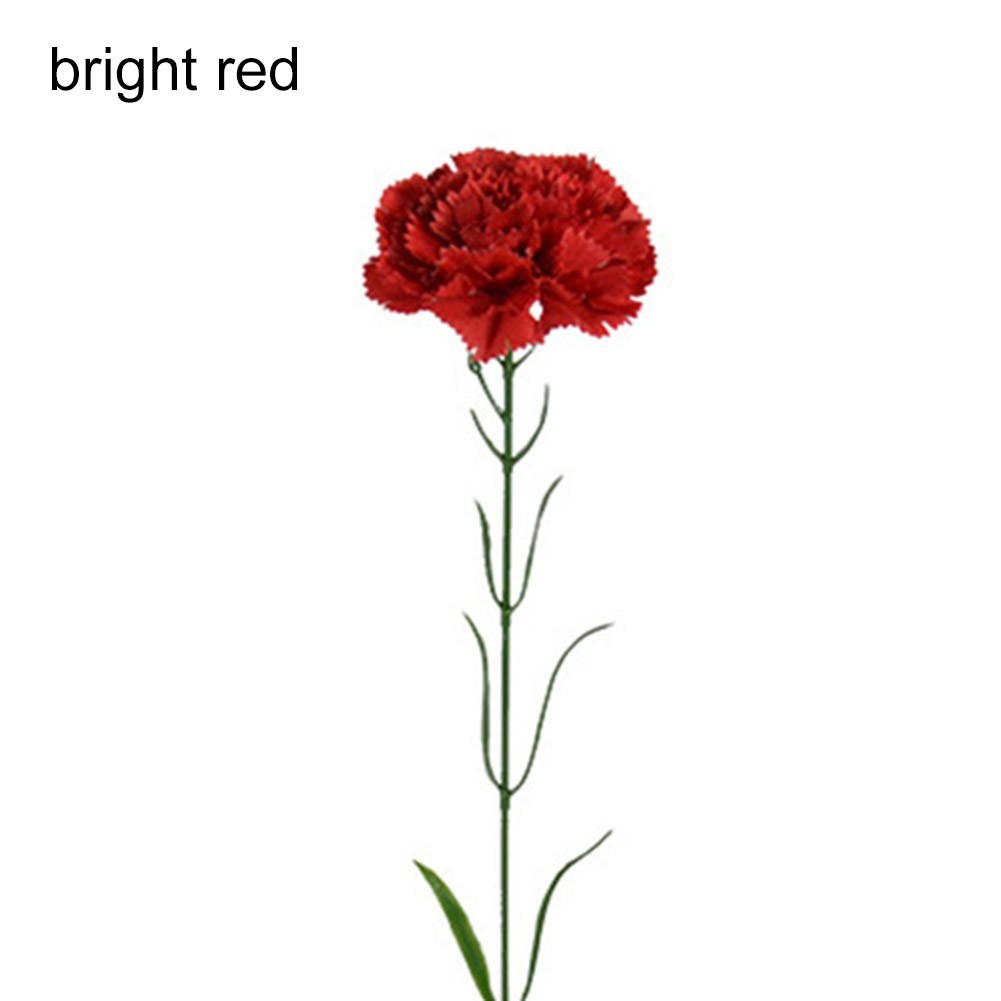 8CM Silk Carnation Flower Beautiful Decoration for Home Office and Events