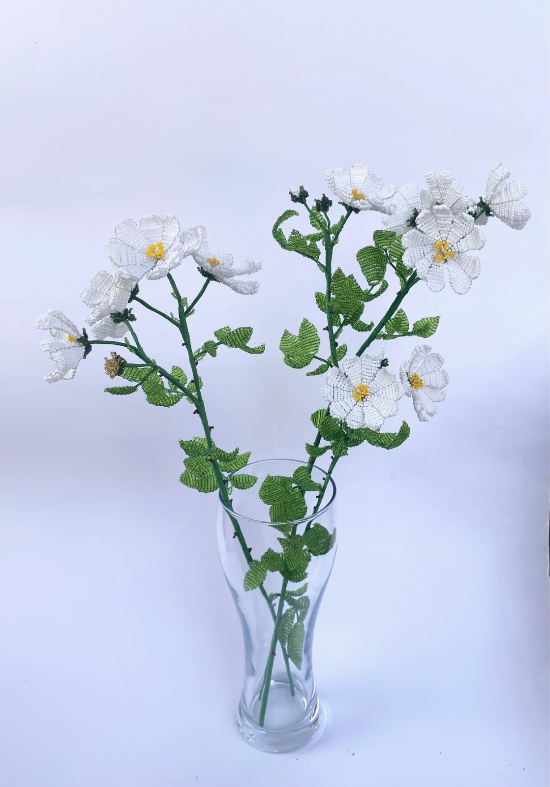 handmade flower bouquet of evergreen roses