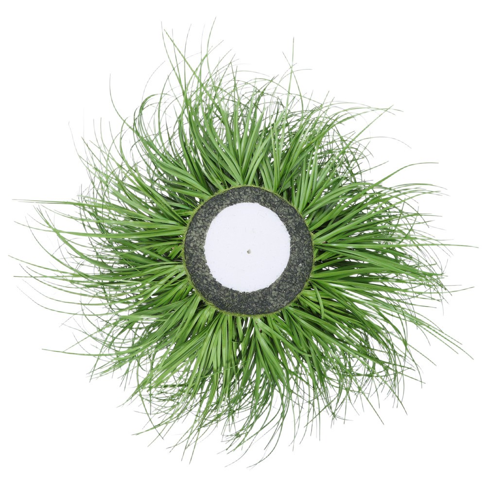 Lifelike Onion Grass: 12” Artificial Plant for Outdoor Balcony, Backyard,