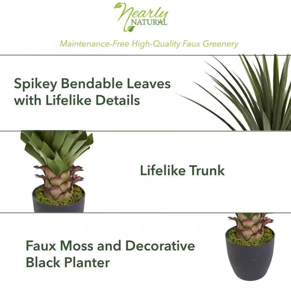 4 Ft. Artificial Spiked Agave Plant