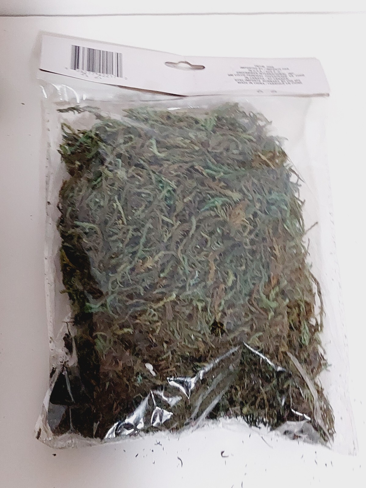 Lot of 2 Floral Garden Floral Moss 1.10 L Flower Arrangements Dioramas Village
