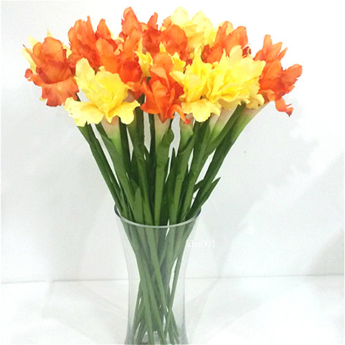 5pcs Iris Artificial Flower Decorative Fake Flowers Silk Flower for Home Decor