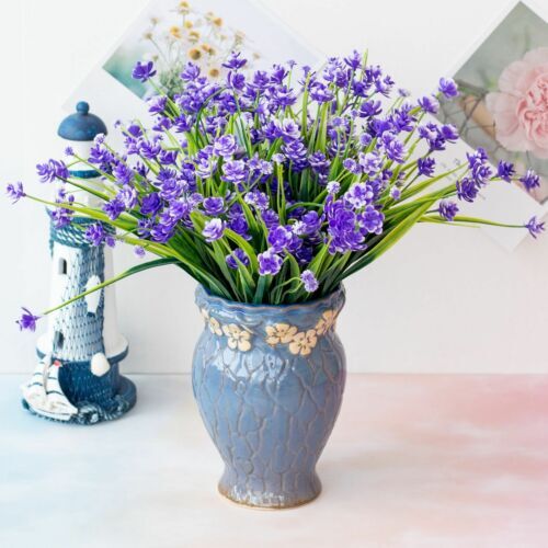4pcs artificial flowers small Lotus home decoration outdoor floral art