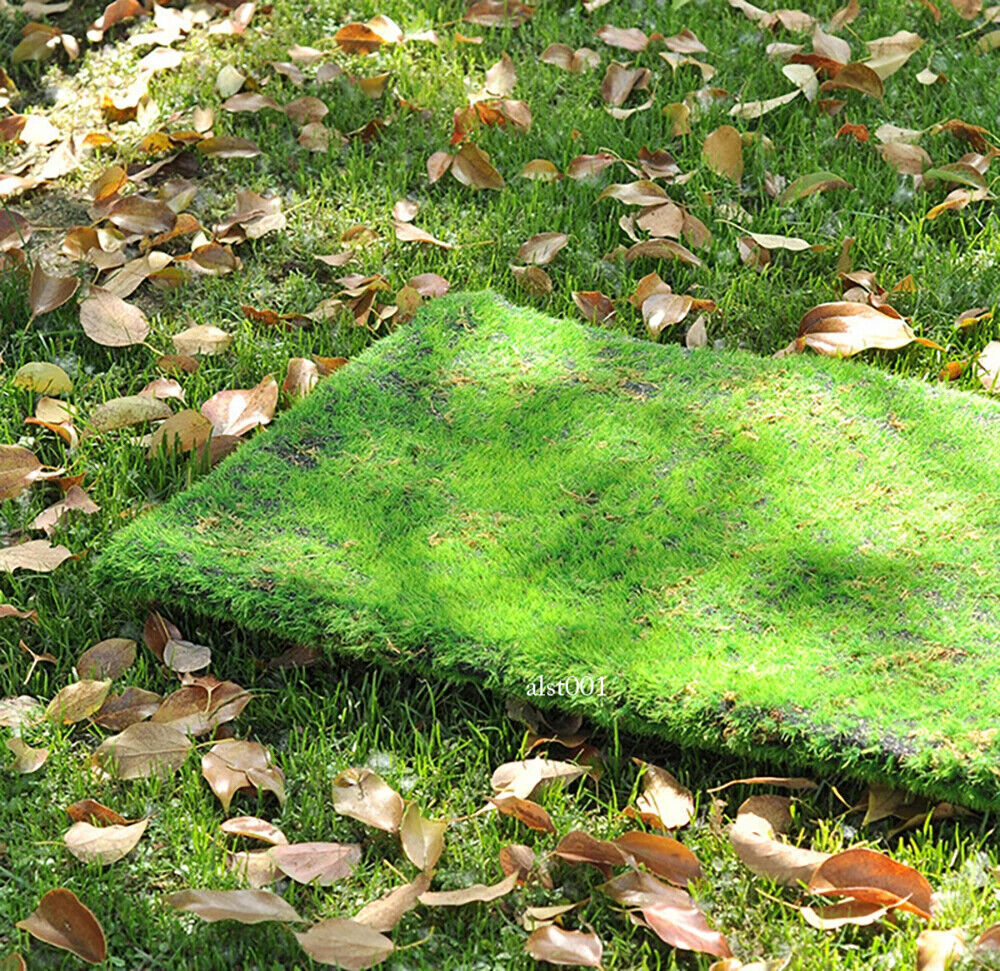 New Artificial Moss, Fake Green Plants, Room and Garden Decoration