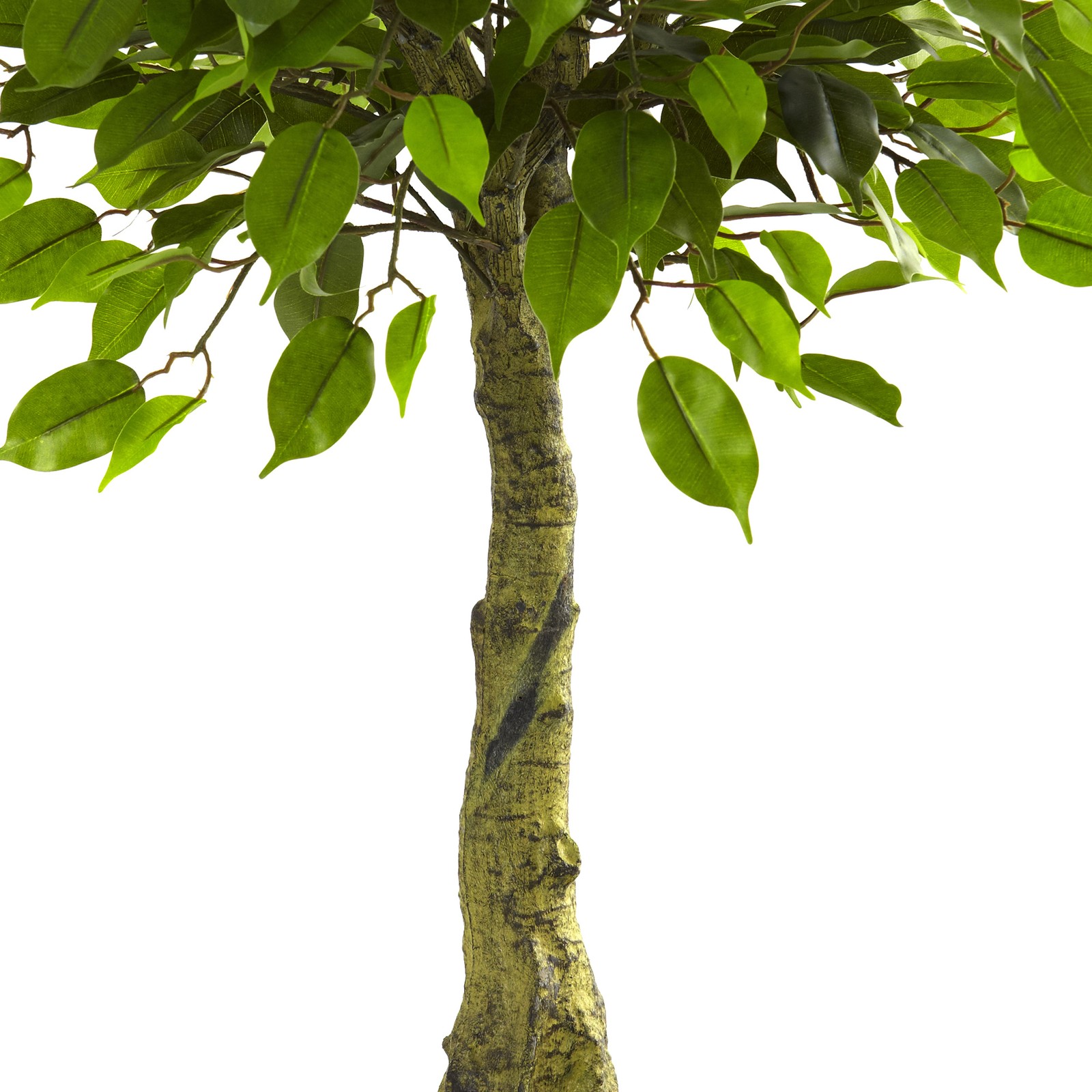 Nearly Natural 3ft Ficus Tree UV Resistant (Indoor/Outdoor) in Green