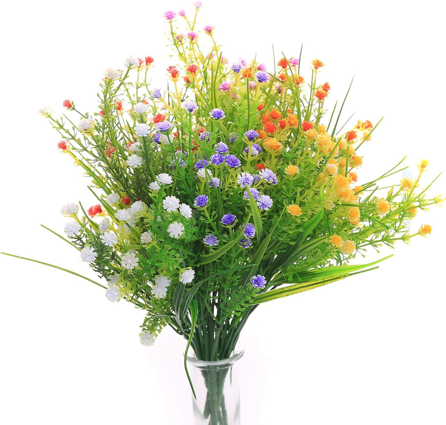 6 Bundle Artificial Gypsophila Baby’S Breath Flowers for Wedding Home Office