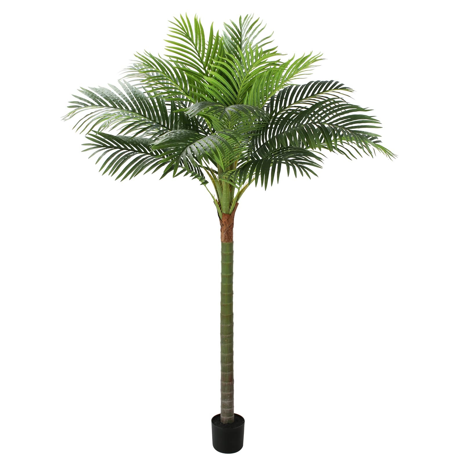 Palm Tree Artificial Tropical Plant 6FT Tall Faux Plants Indoor Fake Floor Pl…