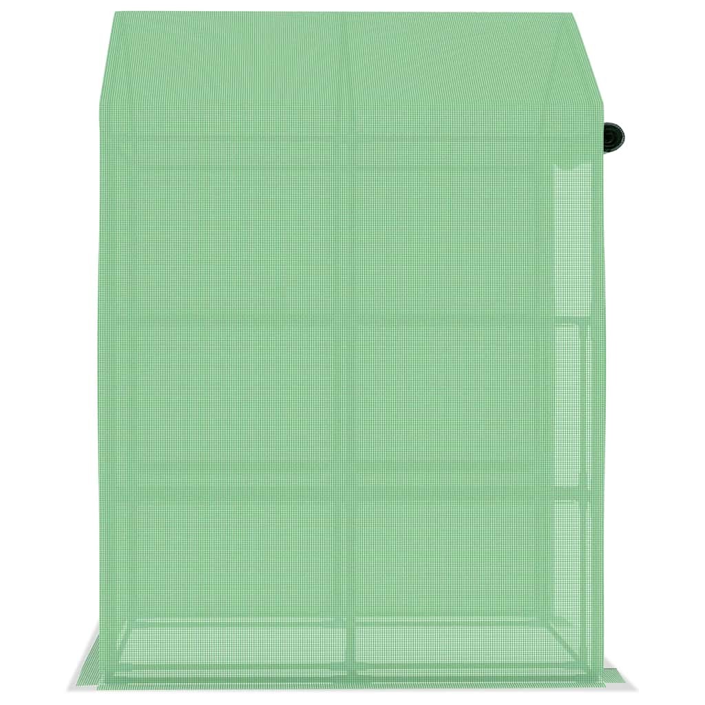 Greenhouse Grow House for Plant Growing Green House with Shelves Steel vidaXL
