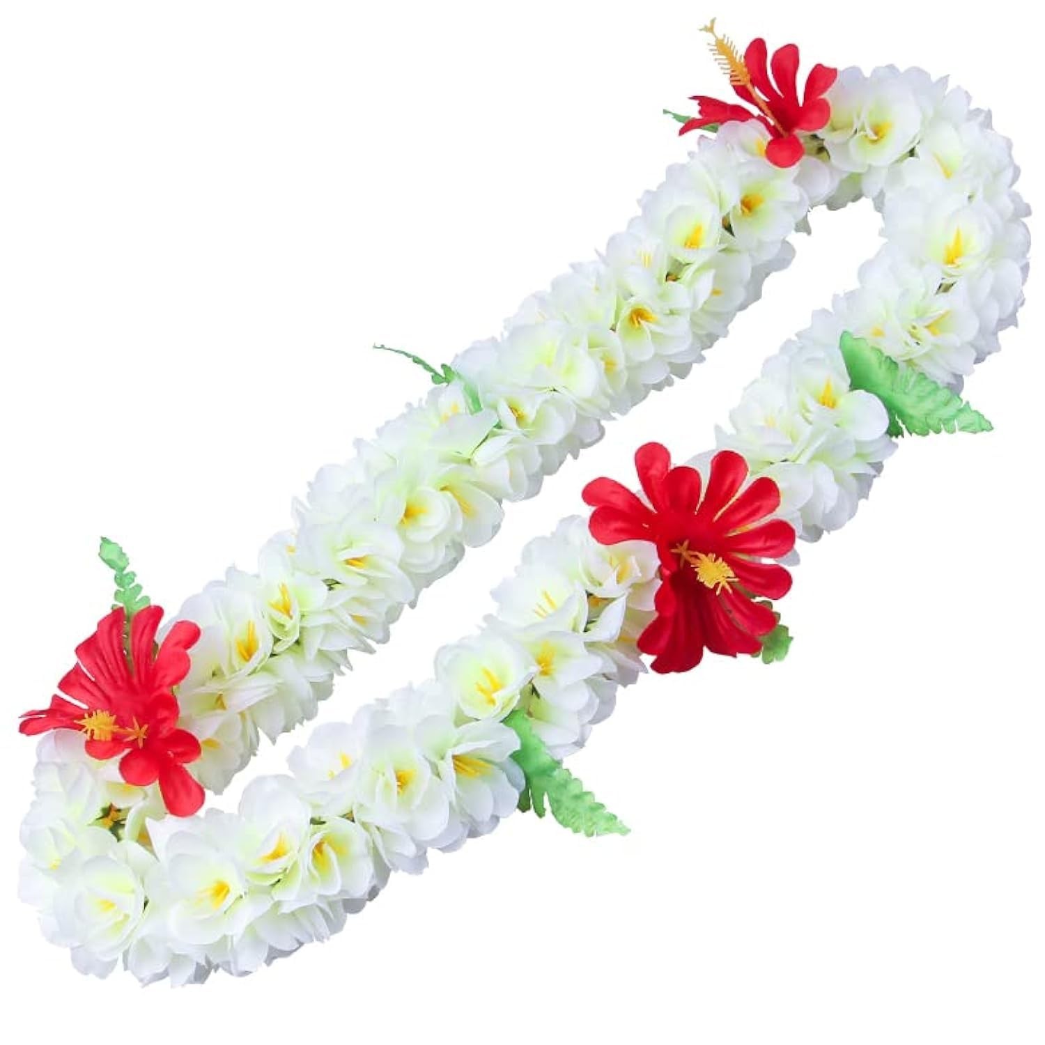 1PCS Luxury Necklaces Hawaiian Leis Graduation Tropical Flower Lei Luau Wreat…