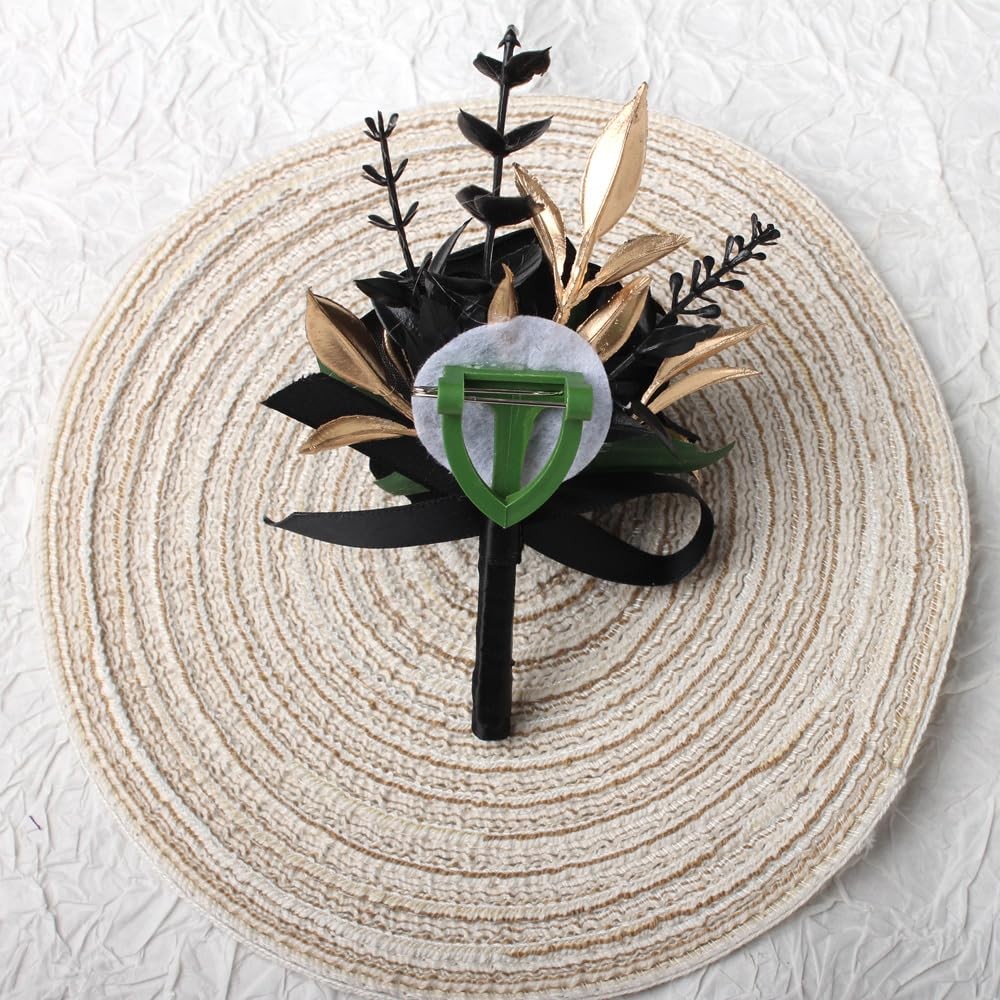 1 PCS Boutonniere For Men Artificial Flowers Wedding Prom Homecoming Party