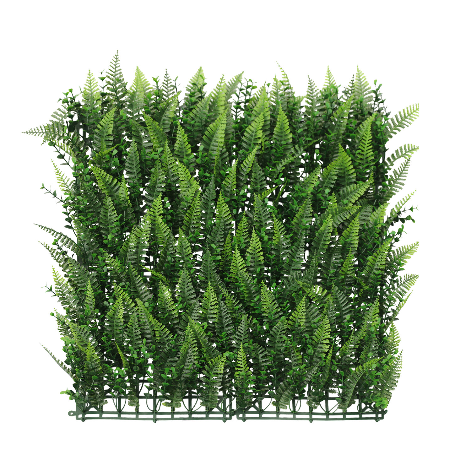 20″x20″ Artificial Faux 3D Mix Leaves Privacy Fence Screen Decor Mats Hedge #10