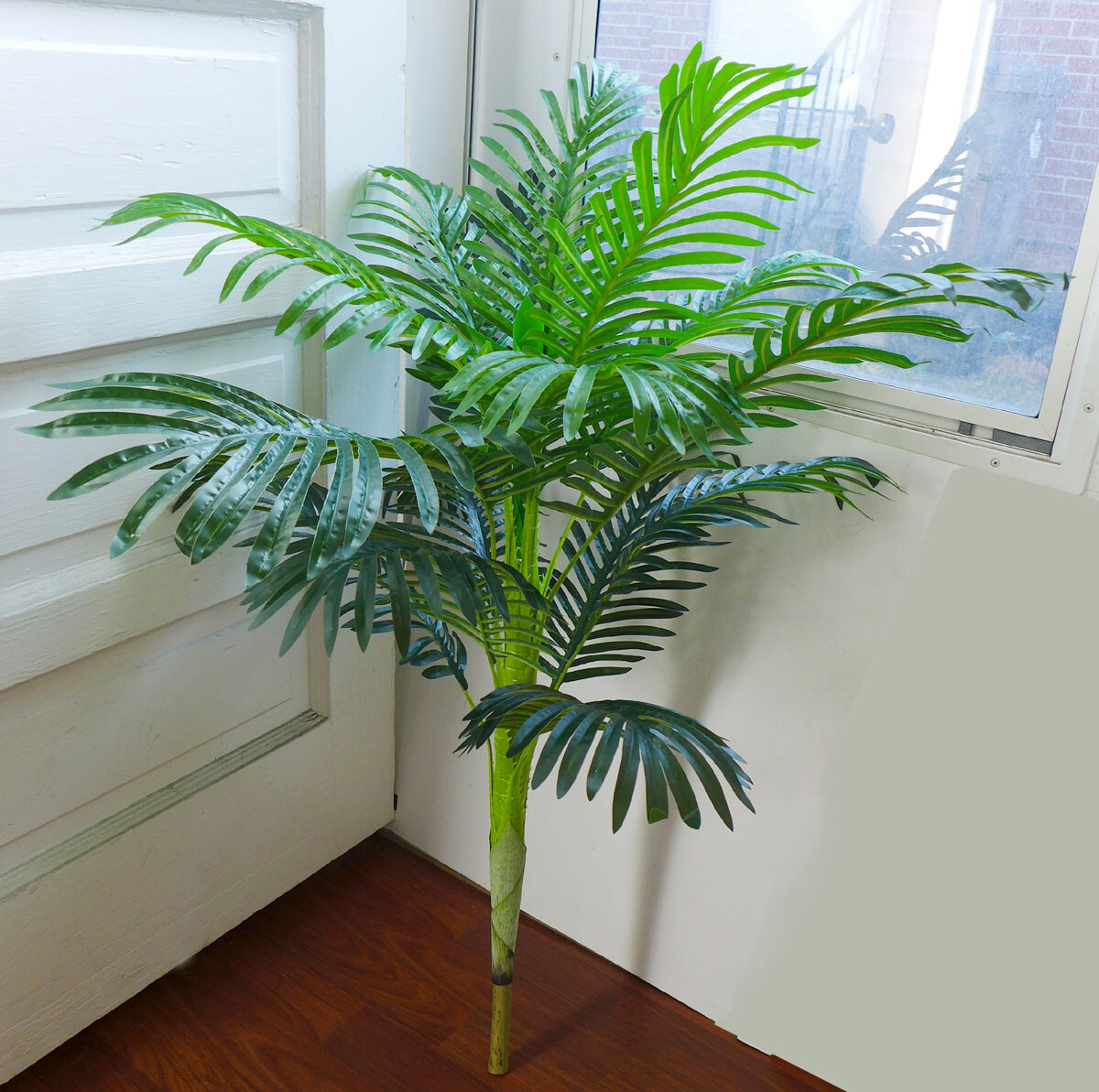 32″ Height Artificial Plant 15 Leaves Palm Tree Paradise Bush