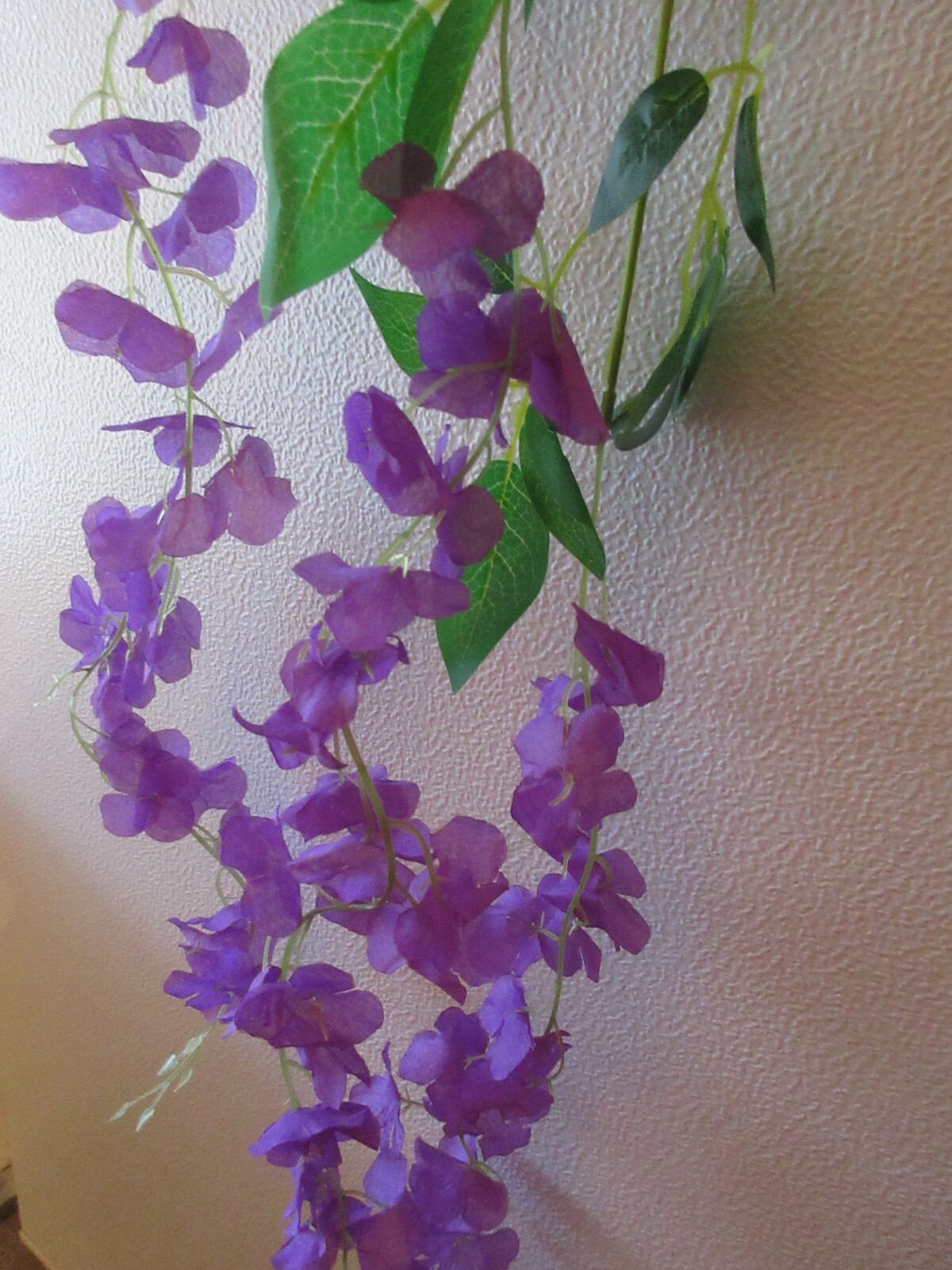 Serwalin Wisteria Hanging Flowers 12 Pack Artificial Flowers 3.75 Feet Fake Wis