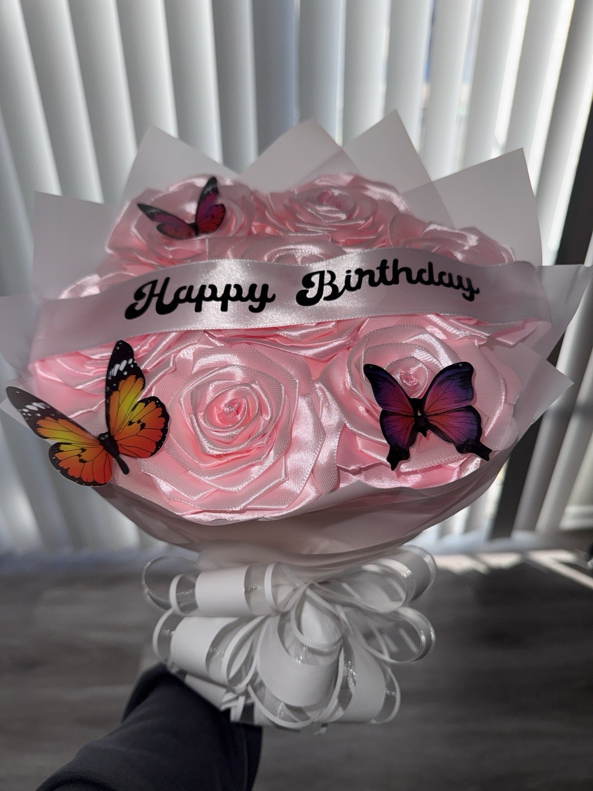 7ct Pink Happy Birthday Bouquet