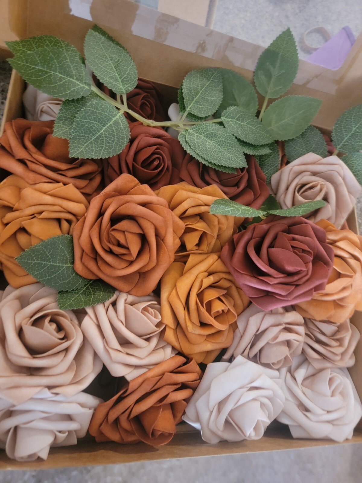 Artificial Foam Roses